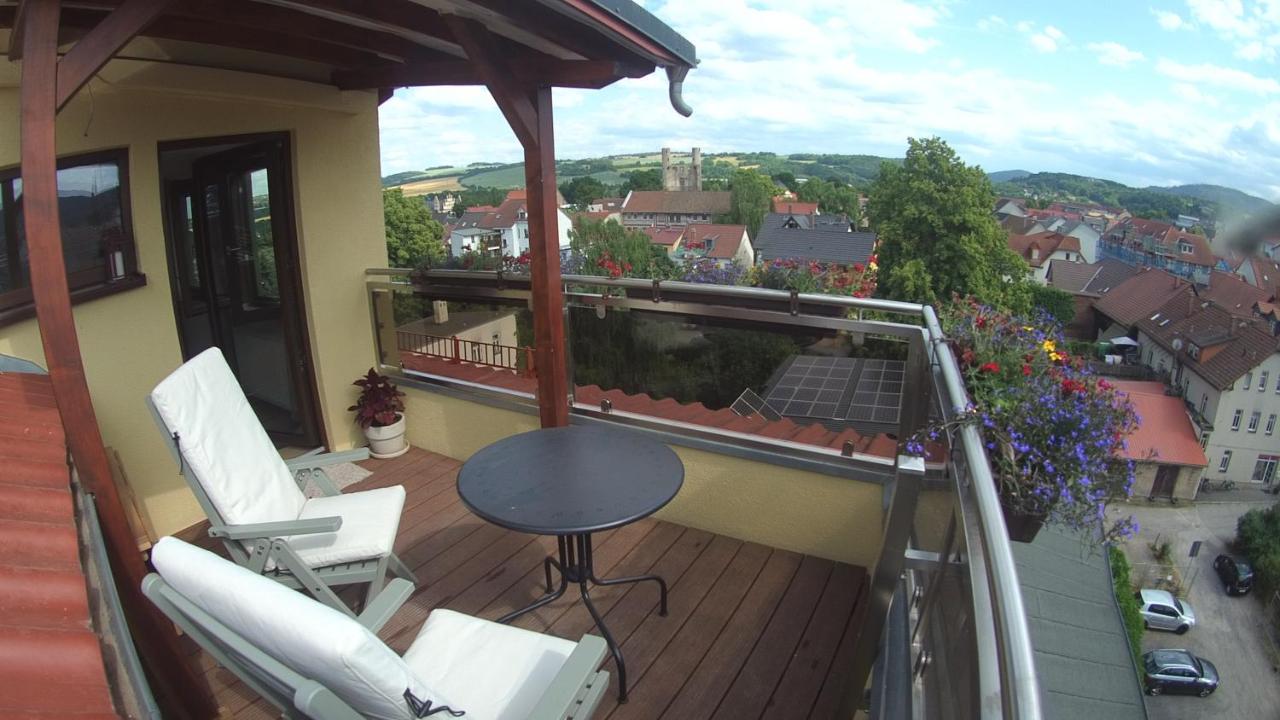Ferienwohnung Fernblick Saalfeld Saale ภายนอก รูปภาพ